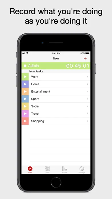 Now Then Time Tracking Pro স্ক্রিনশট