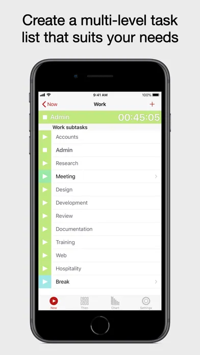 Now Then Time Tracking Pro স্ক্রিনশট