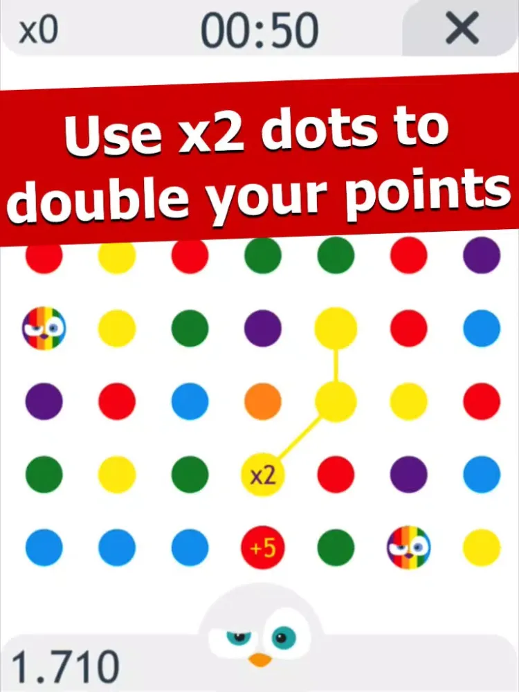Скриншоты Angry Dots - Free Puzzle Game: Think, Match & Connect iPad 