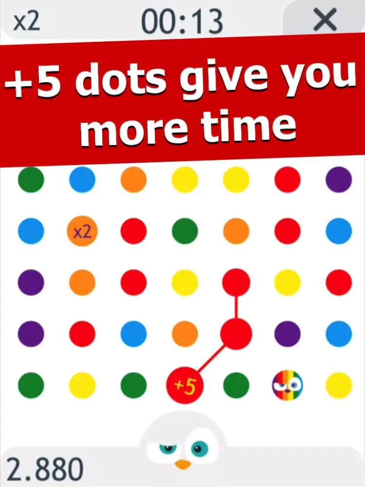 Скриншоты Angry Dots - Free Puzzle Game: Think, Match & Connect iPad 