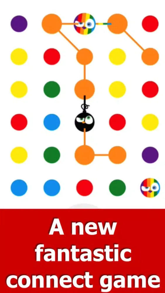 Скриншоты Angry Dots - Free Puzzle Game: Think, Match & Connect