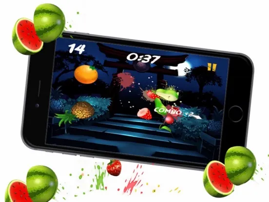 Captures d'écran de Drak Night Kung Fu Fruit iPad 