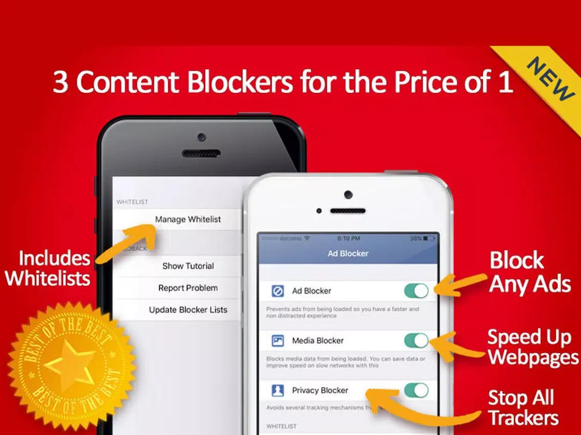 Ad Blocker Ever iPad  स्क्रीनशॉट