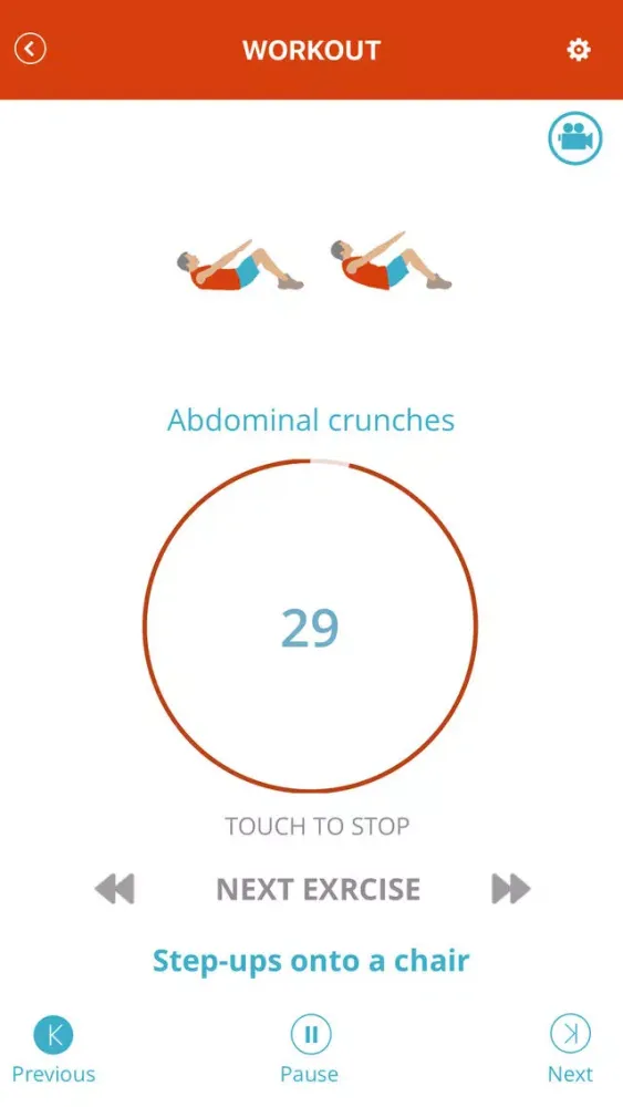 7 Minute Scientific Workout سکرین شاٹس