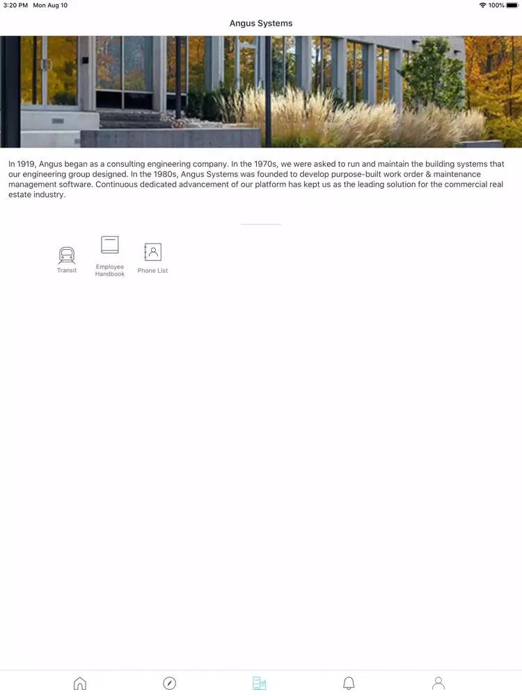 Capturas de pantalla de Angus Systems Experience app iPad 