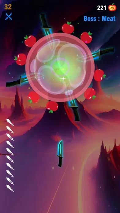 Tangkapan layar Knife Impact