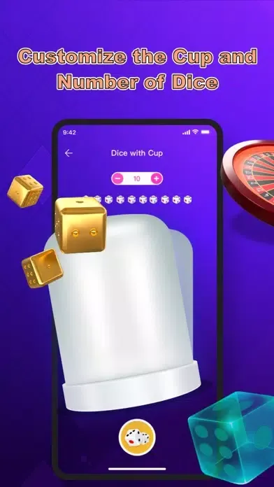 Capturas de pantalla de Dice Roller-Dice Simulator Pro