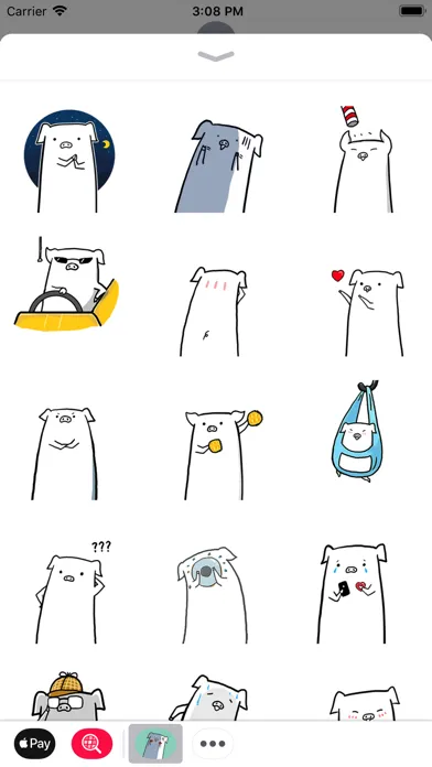Piglet Animated Stickers 3 Screenshots