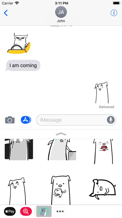 Piglet Animated Stickers 3 Screenshots