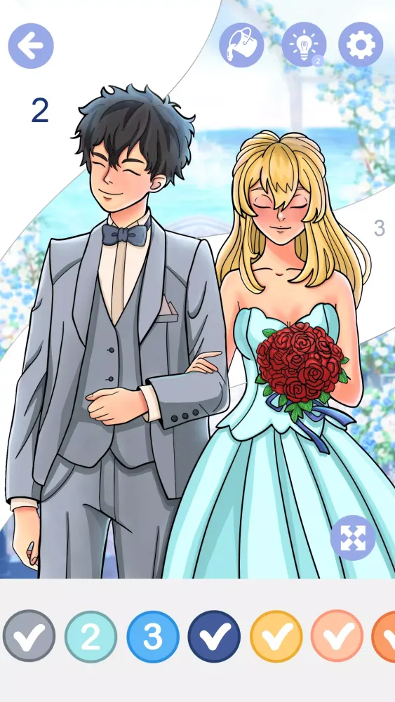 Anime Manga Color by Numbers Screenshots
