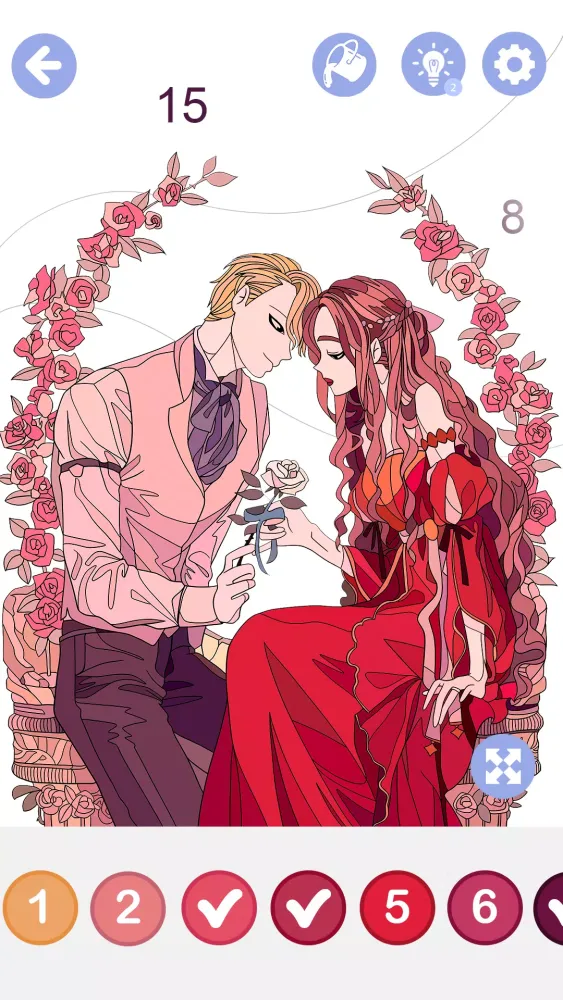 Anime Manga Color by Numbers Screenshots