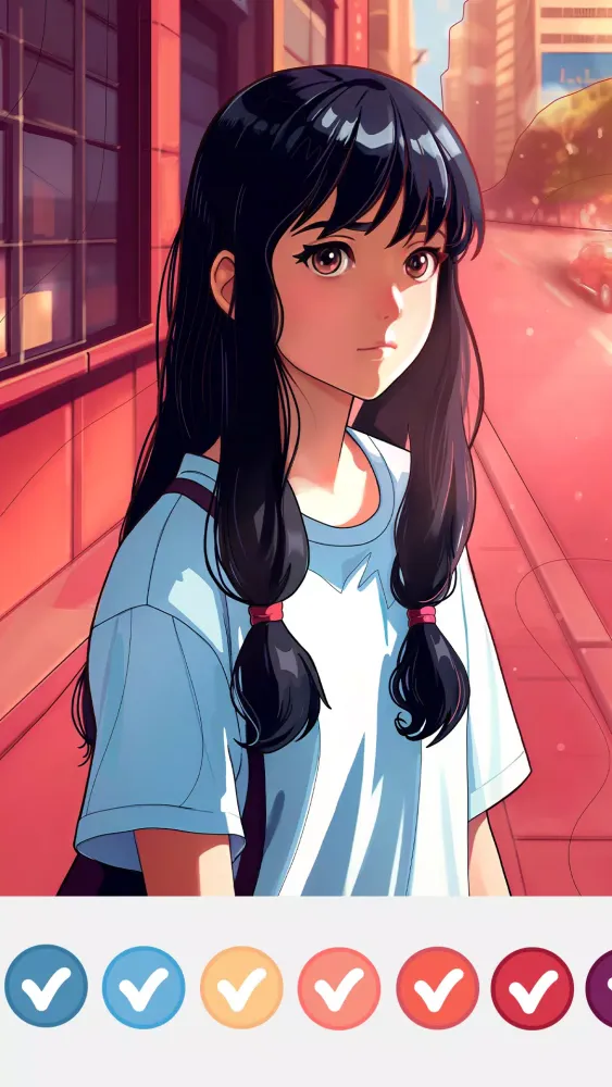 Anime Manga Color by Numbers Screenshots