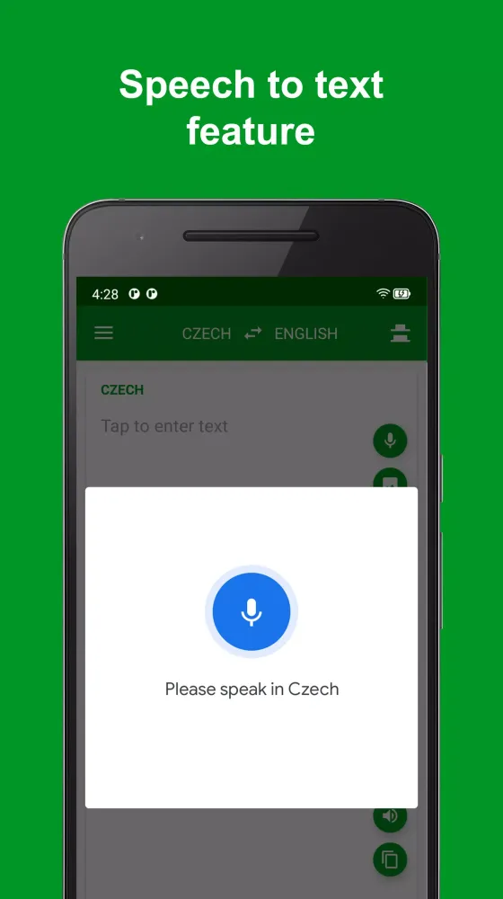 Captures d'écran de Czech - English Translator