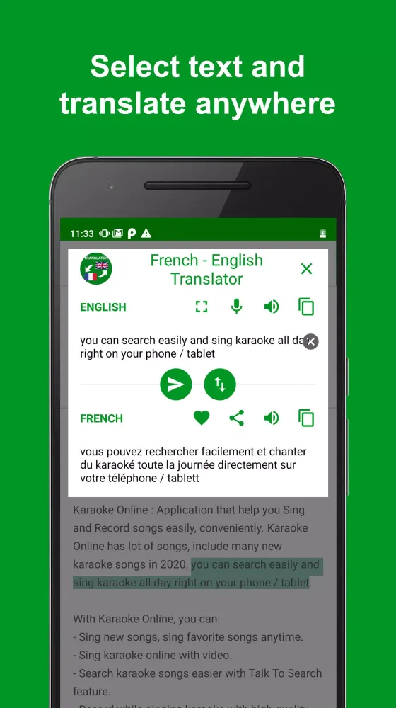 French - English Translator स्क्रीनशॉट