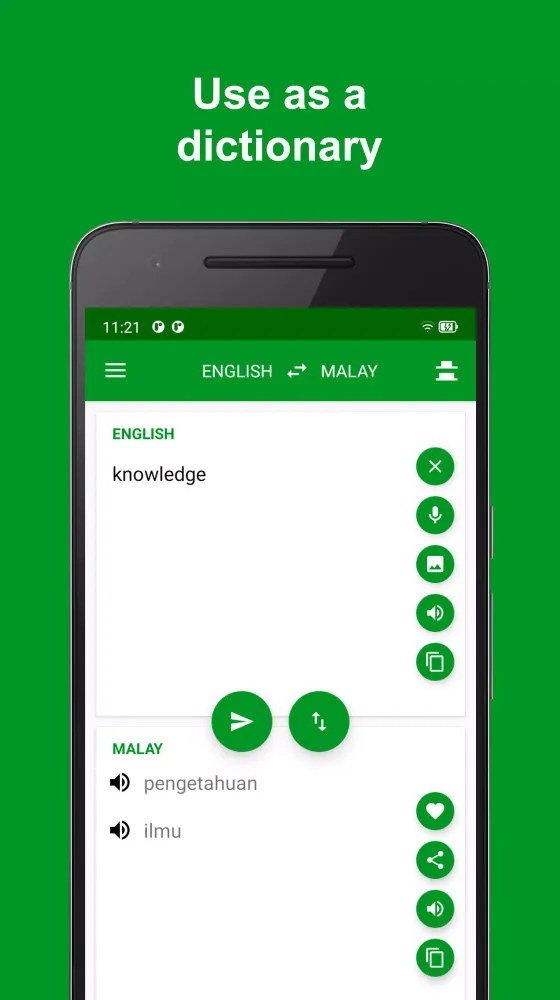 Malay - English Translator سکرین شاٹس
