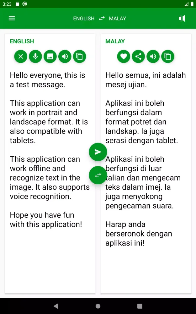Malay - English Translator سکرین شاٹس