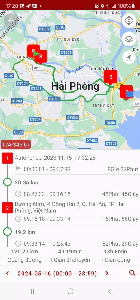 AM GPS Screenshots