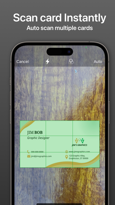CamCard: Business Card Scanner スクリーンショット