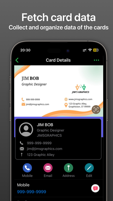 CamCard: Business Card Scanner スクリーンショット