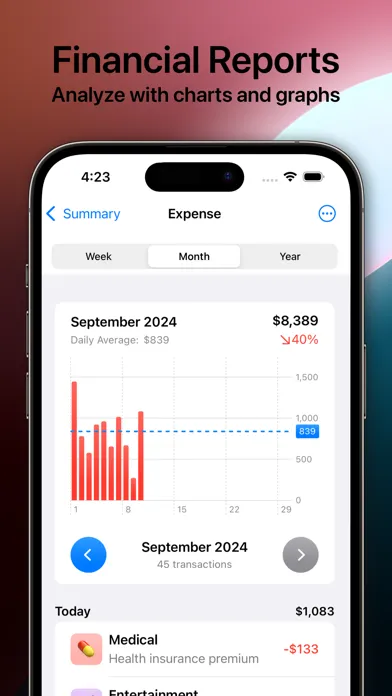 Money Tracker - Budget Manager স্ক্রিনশট