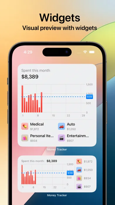 Money Tracker - Budget Manager স্ক্রিনশট