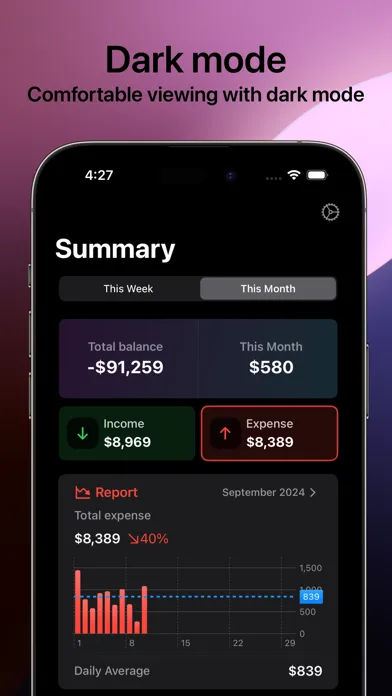 Money Tracker - Budget Manager স্ক্রিনশট