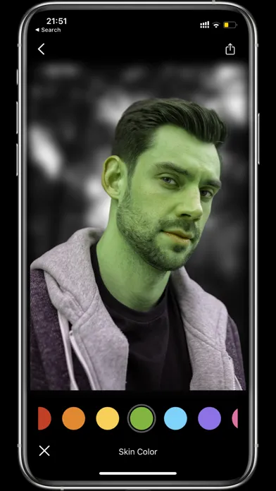 Capturas de tela do Profie - Portrait Photo Effect