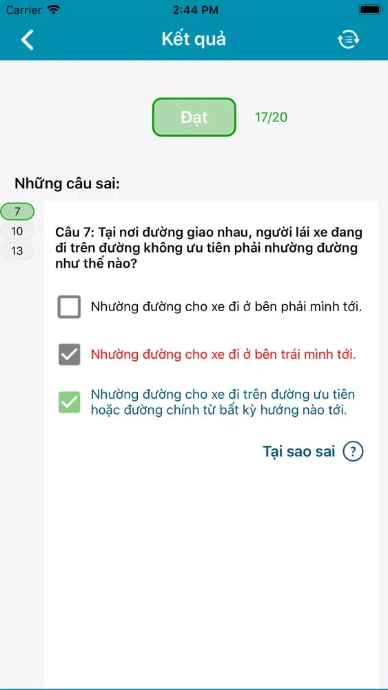 150 câu hỏi GLPX hạng A1 स्क्रीनशॉट