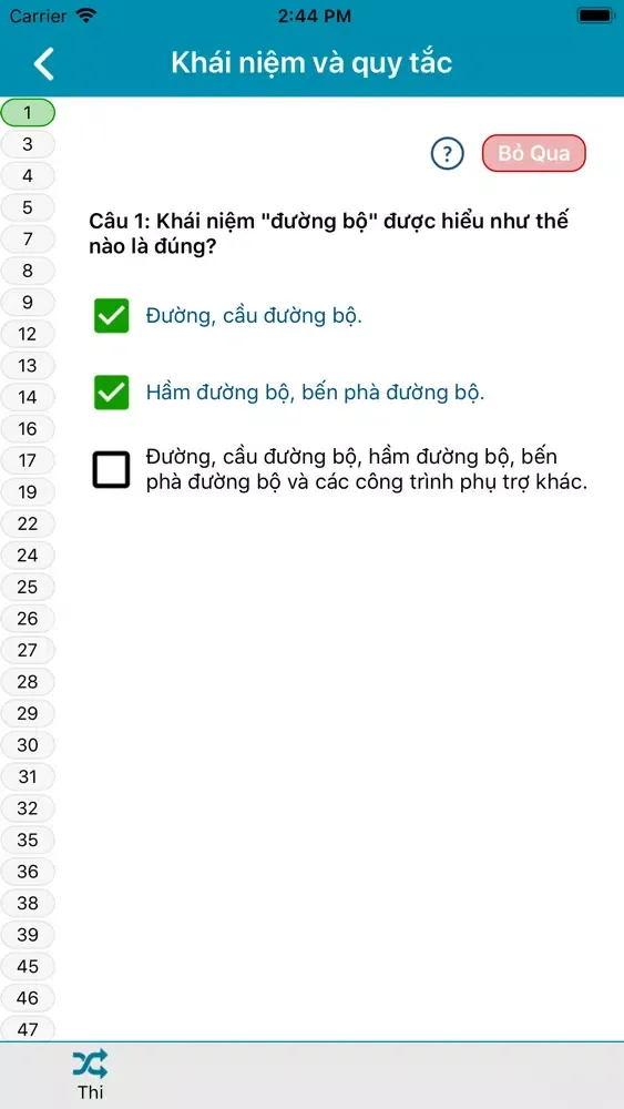 150 câu hỏi GLPX hạng A1 स्क्रीनशॉट