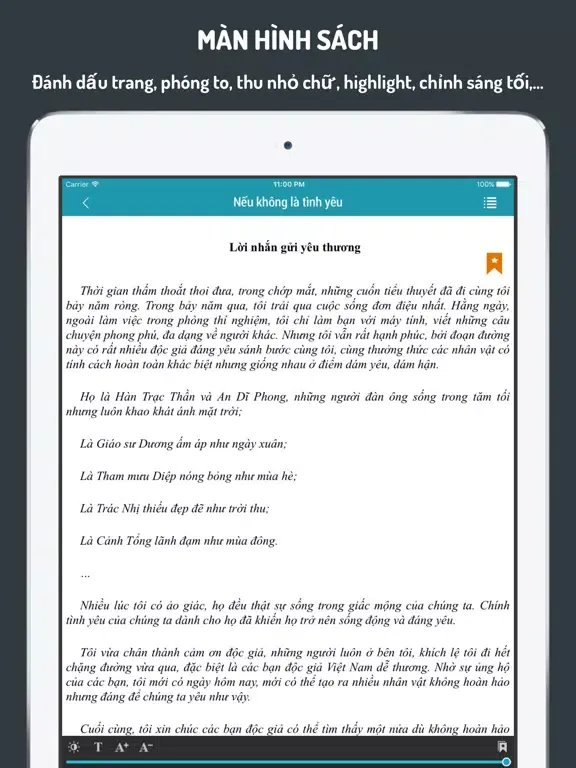 Diệp Lạc Vô Tâm Ngôn Tình 2018 iPad  Screenshots