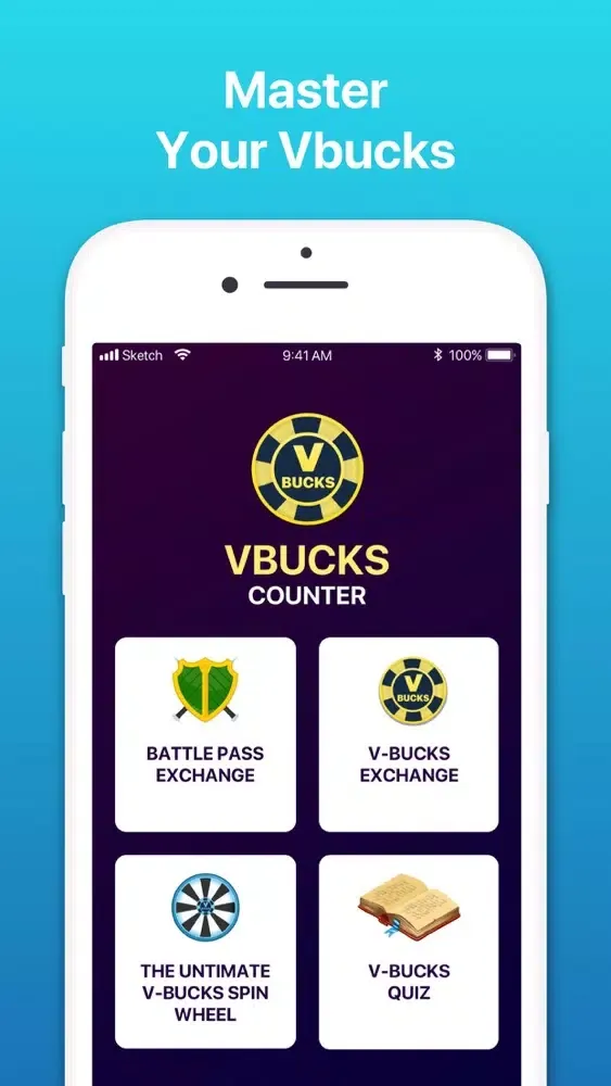 Zrzuty ekranu Vbucks Tracker for Fornite