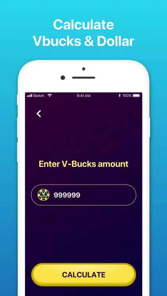Zrzuty ekranu Vbucks Tracker for Fornite
