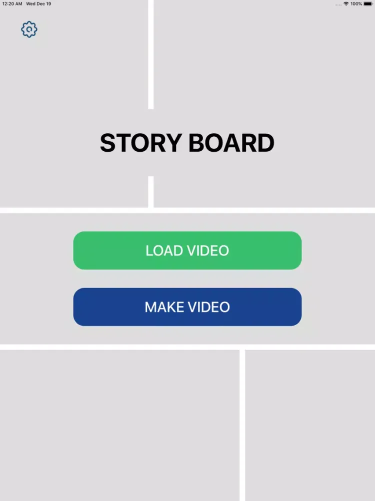 Capturas de tela do Storyboard Maker iPad 
