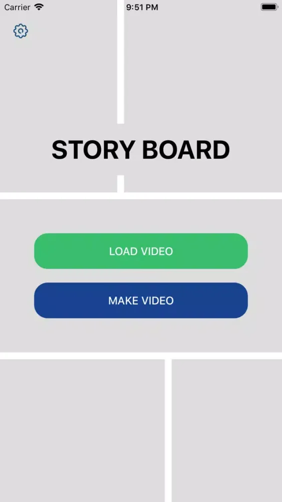 Capturas de tela do Storyboard Maker