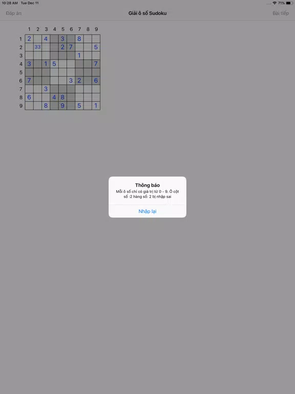 UnSudoku iPad  Screenshots
