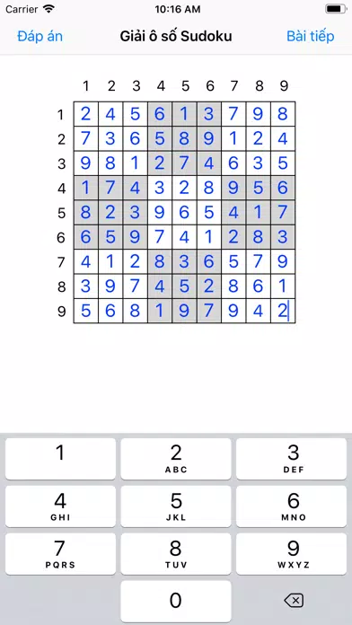 UnSudoku Screenshots