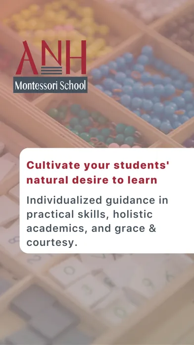 Captures d'écran de ANH Montessori School
