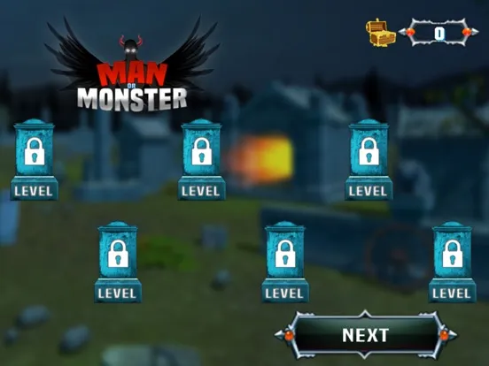 Man OR Monster-Aliens Shooting iPad  Screenshots