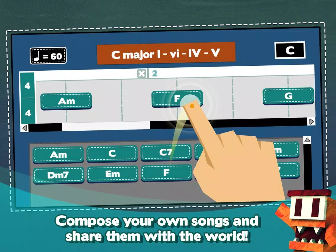 Captures d'écran de Monster Chords: School Edition iPad 