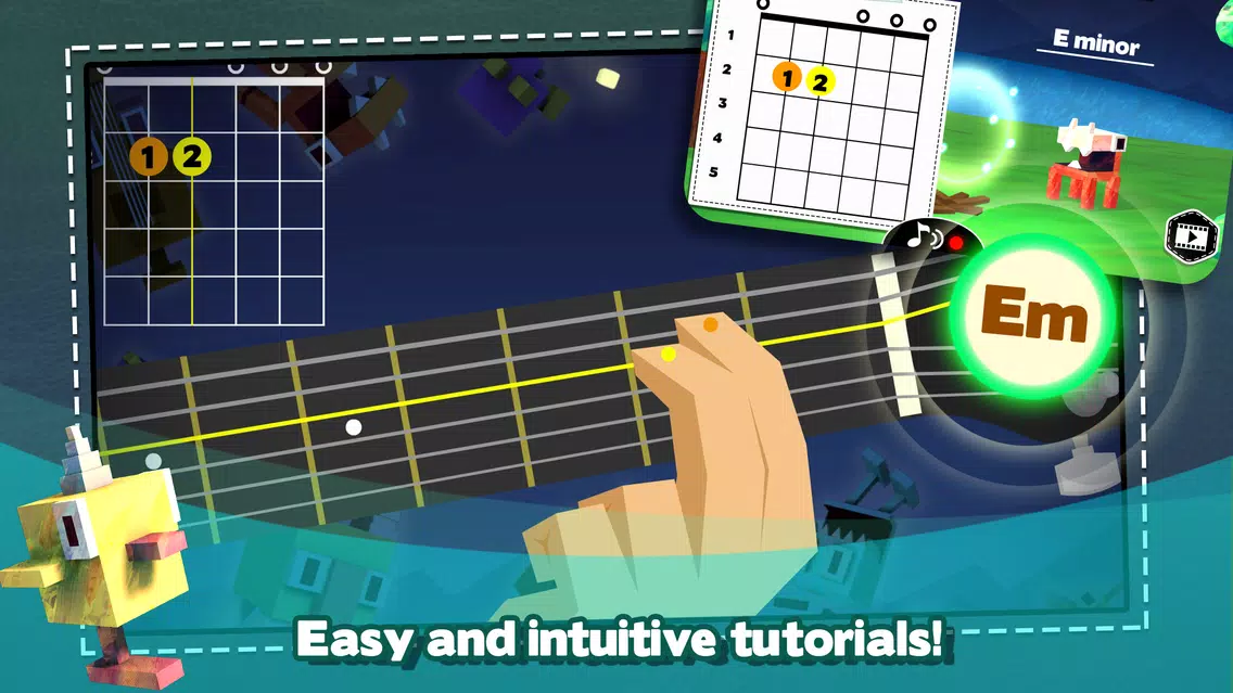 Captures d'écran de Monster Chords: School Edition