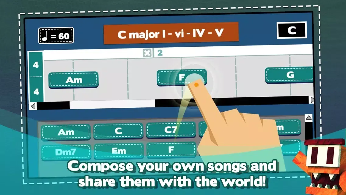 Screenshot di Monster Chords: School Edition