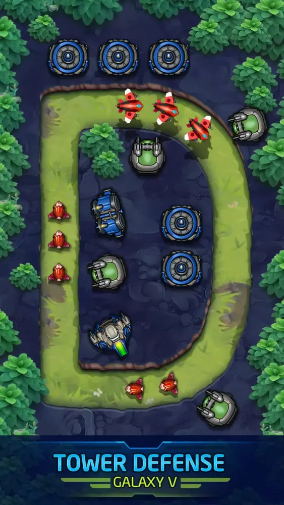 تصاویر Tower Defense: Galaxy V
