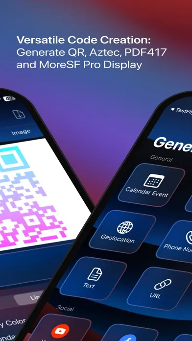 Capturas de tela do ScanMate: QR & Barcode Scanner