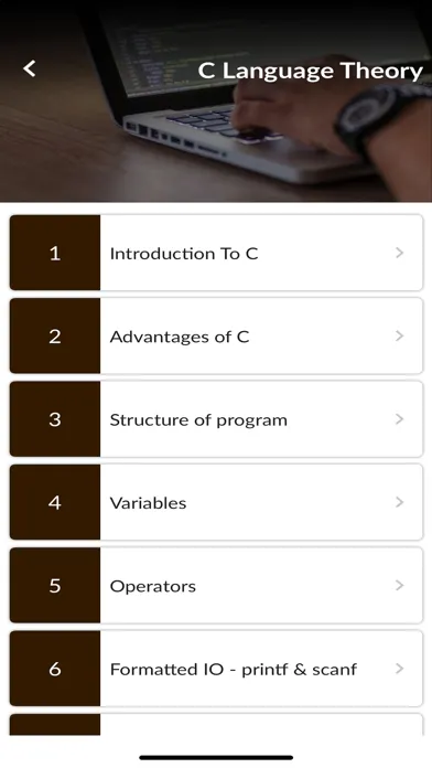 C Programming Basics स्क्रीनशॉट
