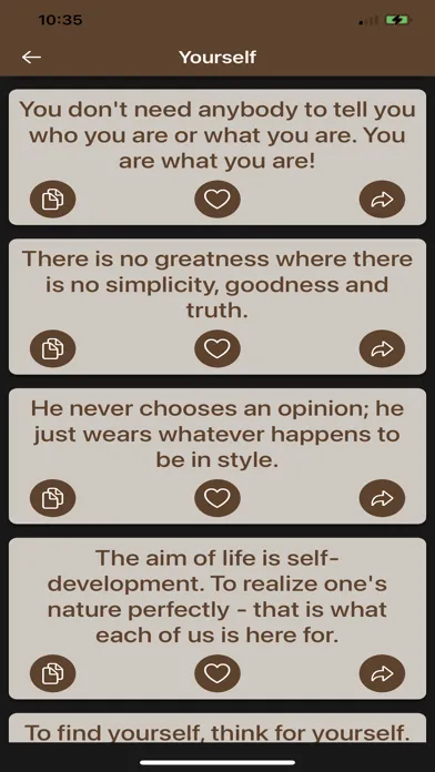 Tangkapan layar 15000+ Inspiring Quotes