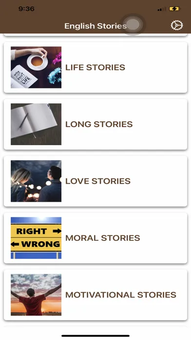 Capturas de pantalla de English Stories - Offline