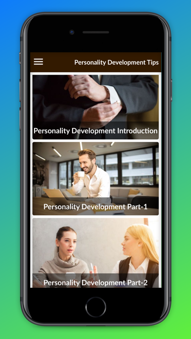Personality Development Guide سکرین شاٹس