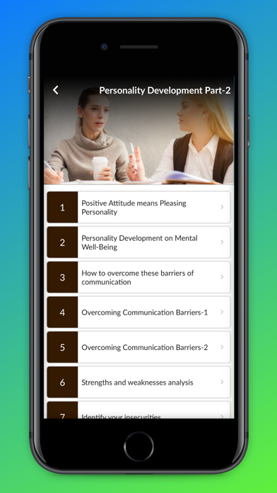 Personality Development Guide سکرین شاٹس