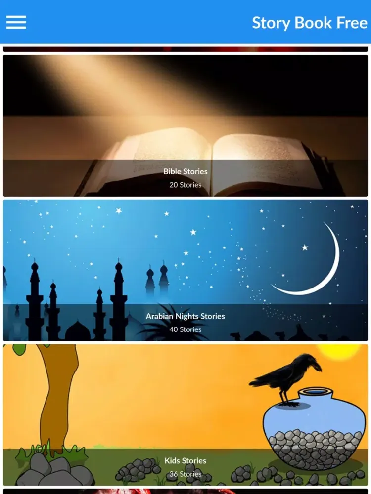 Capturas de tela do Story Book Pro iPad 