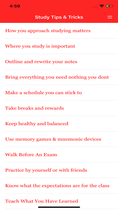تصاویر Study Tips And Tricks